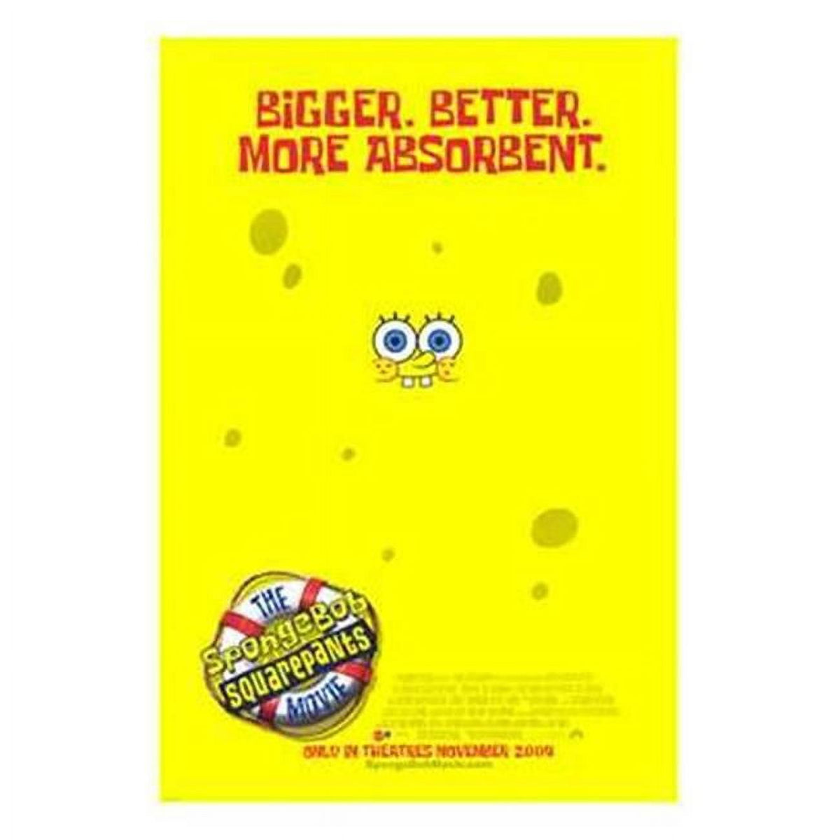 SpongeBob SquarePants Movie Poster - Colorful and Fun Design