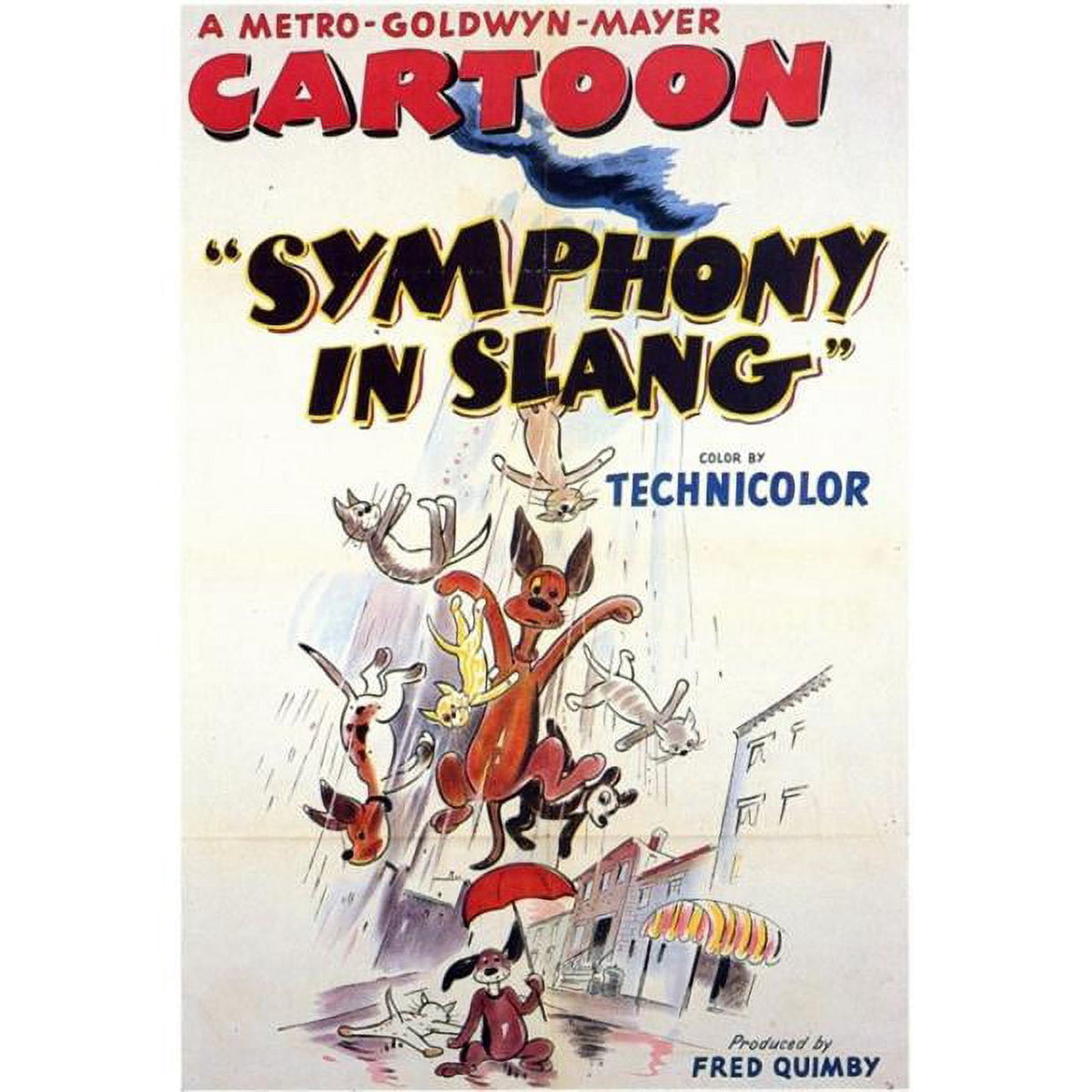 Symphony in Slang Movie Poster Print 27x40 size