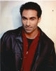Nestor Carbonell portrait photo print in black leather jacket