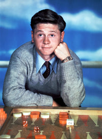 Mickey Rooney 1940s Classic Photo Poster Print