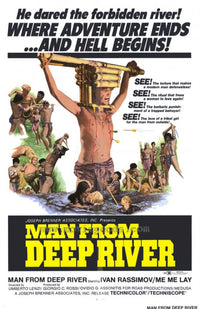 Man From Deep River Movie Poster Print 27x40