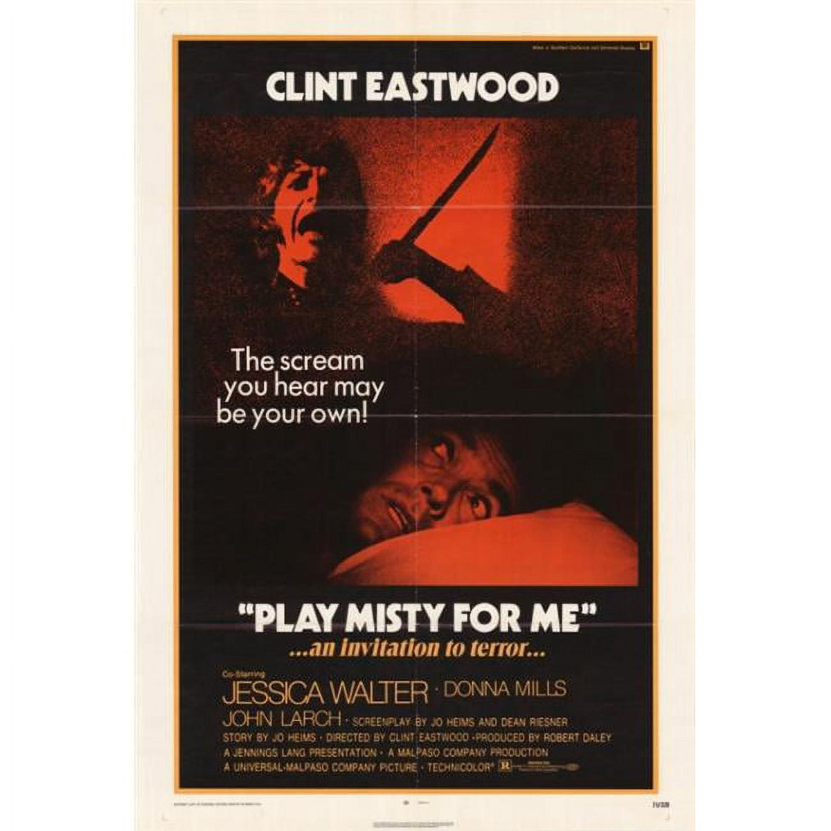 Play Misty for Me Movie Poster Print 27x40