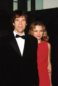 Michelle Pfeiffer and David E. Kelley Celebrity Print by Robert Bertoia