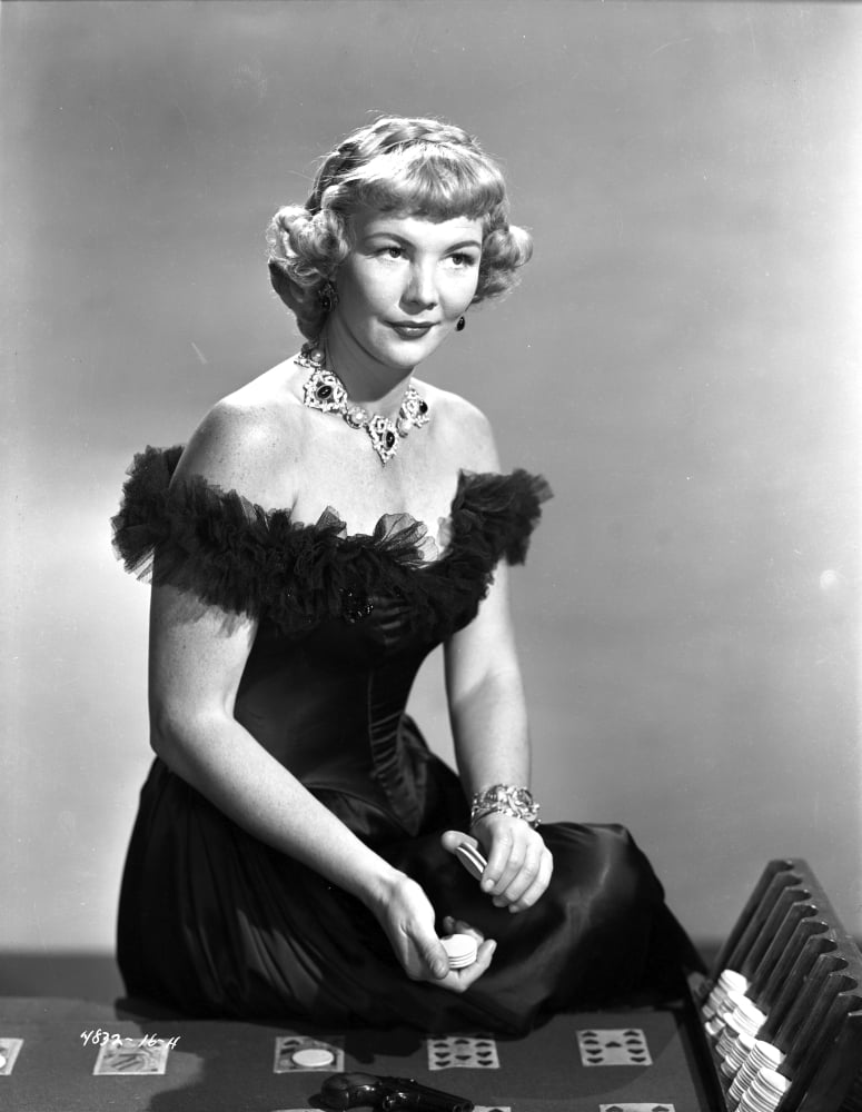 Portrait of Veda Ann Borg photo print, classic Hollywood elegance.