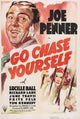 Go Chase Yourself Movie Poster Print featuring Joe Penner and Lucille Ball, 1938