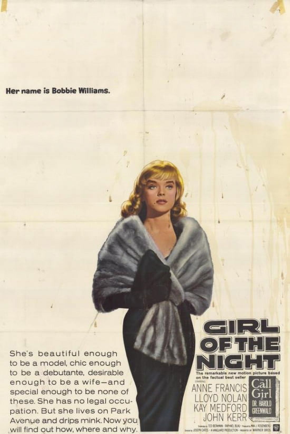 Girl of the Night Movie Poster 11x17 print showcasing vibrant colors