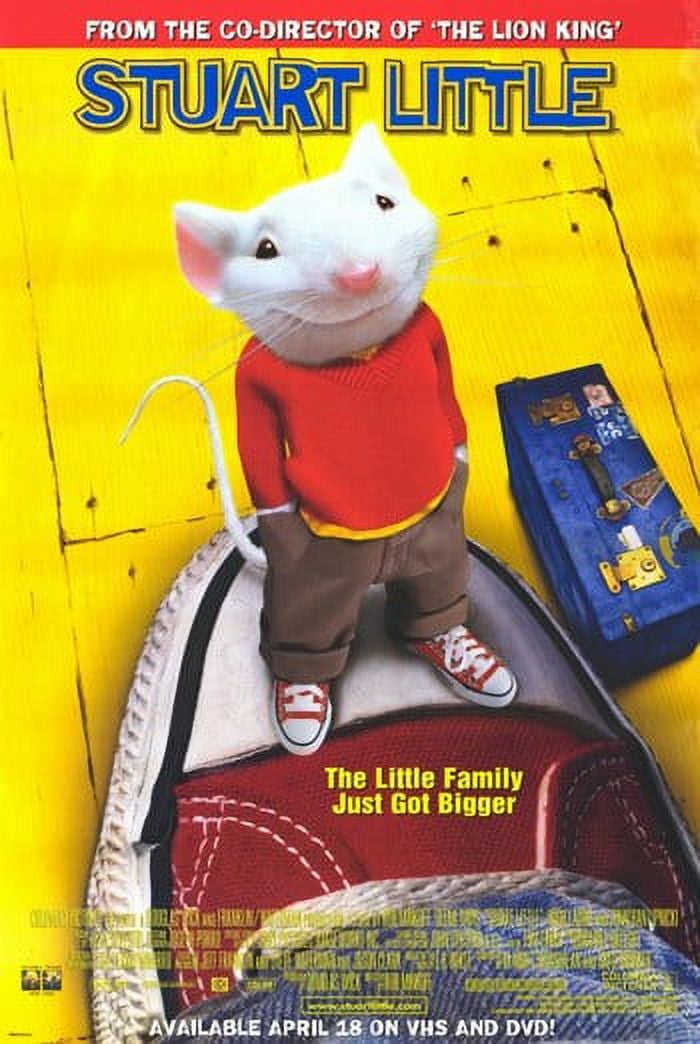 Stuart Little Movie Poster 11x17 Print featuring the beloved character.