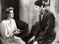 Spellbound photo print featuring Ingrid Bergman and Gregory Peck from the 1945 classic film