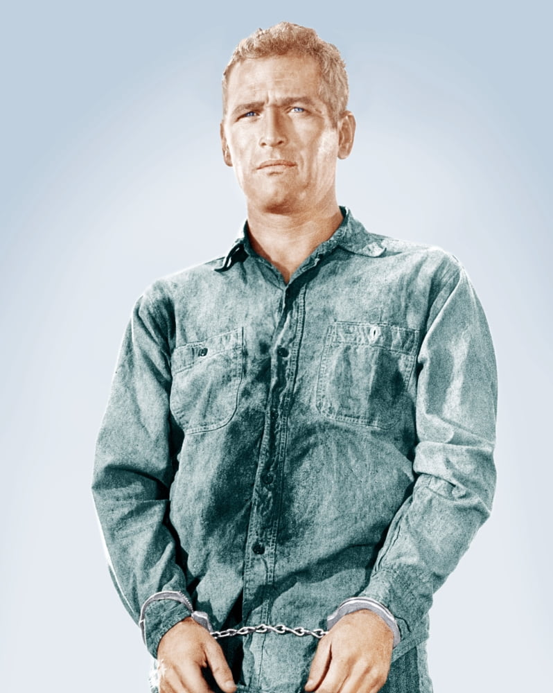 Cool Hand Luke photo print featuring Paul Newman from the 1967 film.