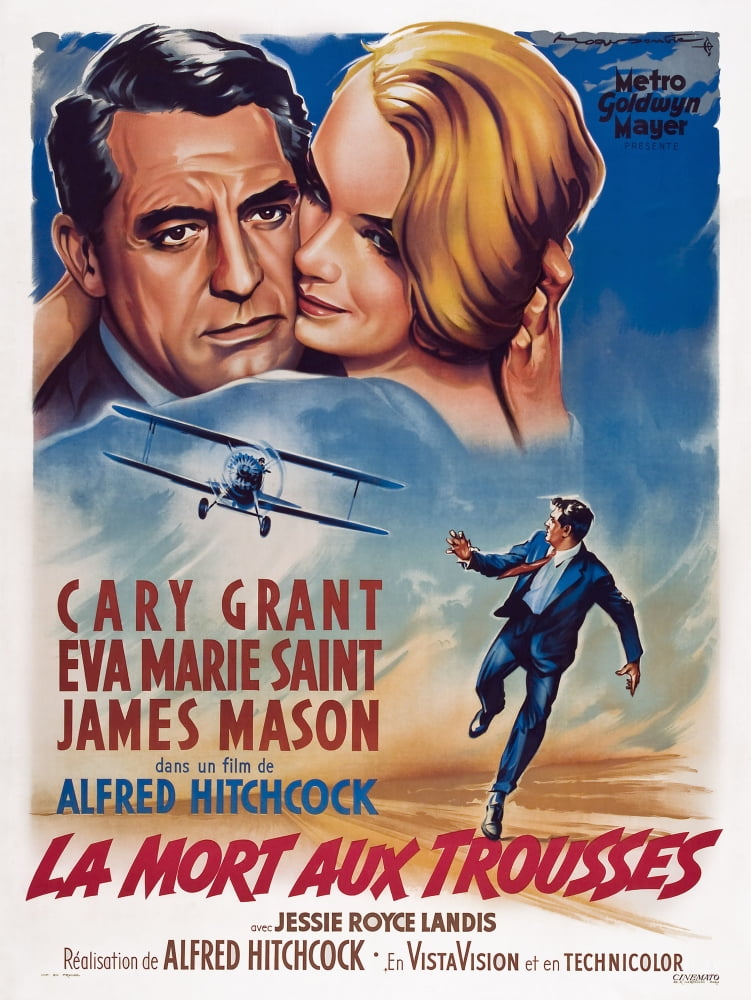 North by Northwest Movie Poster Masterprint - 11x17