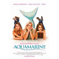 Aquamarine movie poster in 11x17 size