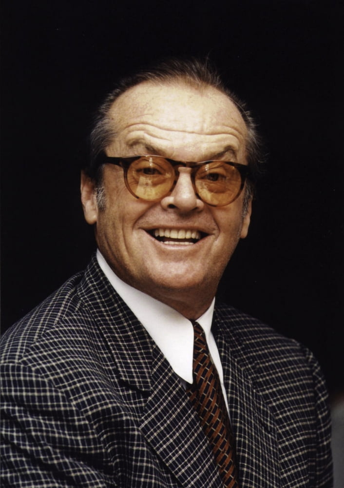 Jack Nicholson wearing glasses photo print in 8x10 or 16x20 sizes.