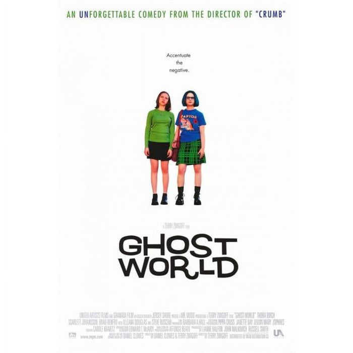 Ghost World Movie Poster Print - 27x40 size, vibrant film artwork.
