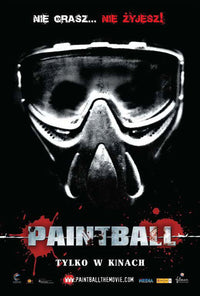 Paintball Movie Poster 11x17 print showcasing action and excitement.