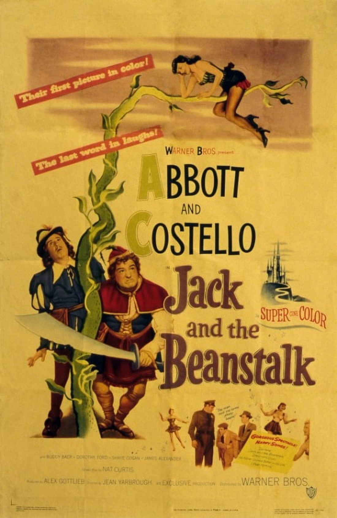 Jack & the Beanstalk movie poster in 11x17 size