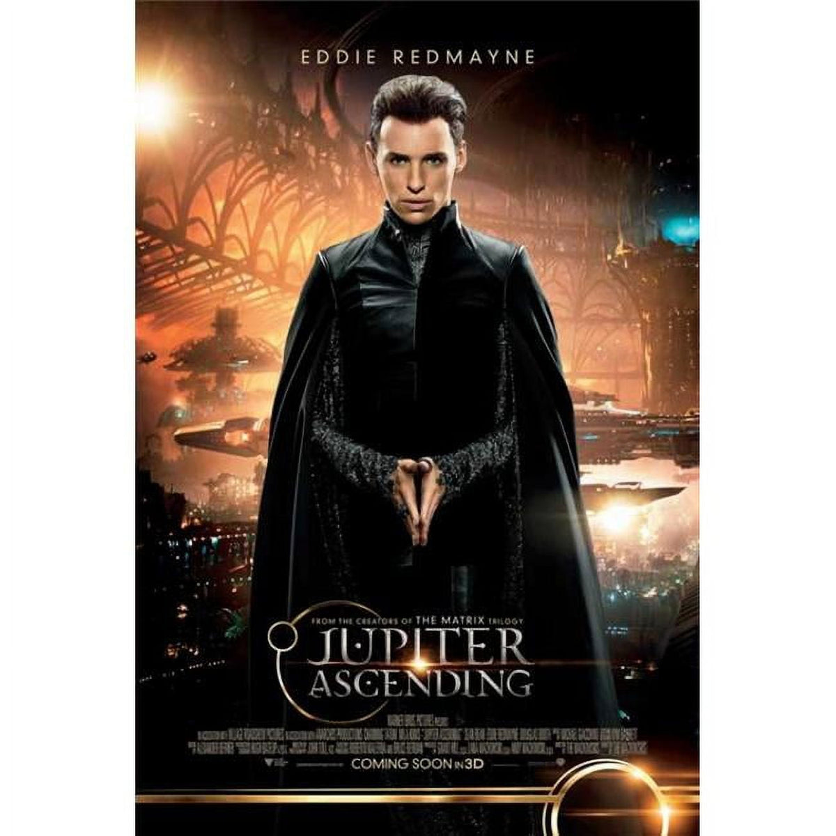 Jupiter Ascending movie poster print 27x40 size.
