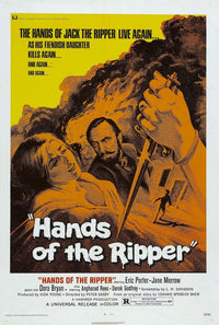 Hands Of The Ripper 1971 movie masterprint poster print, 11x17.
