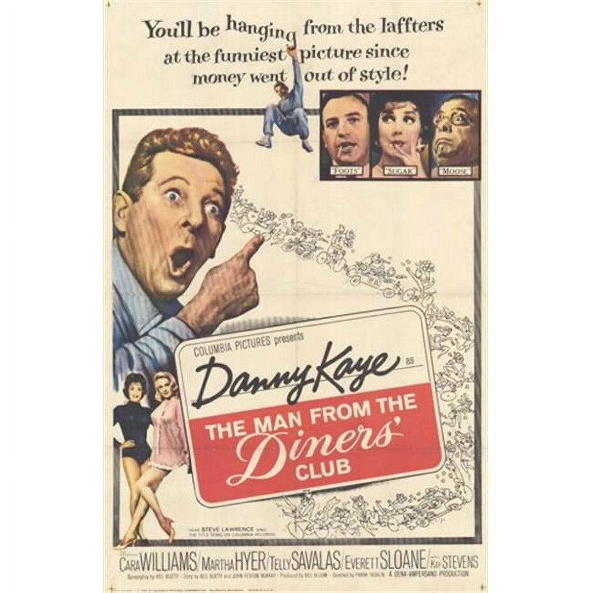 The Man from the Diners Club movie poster 11x17 print
