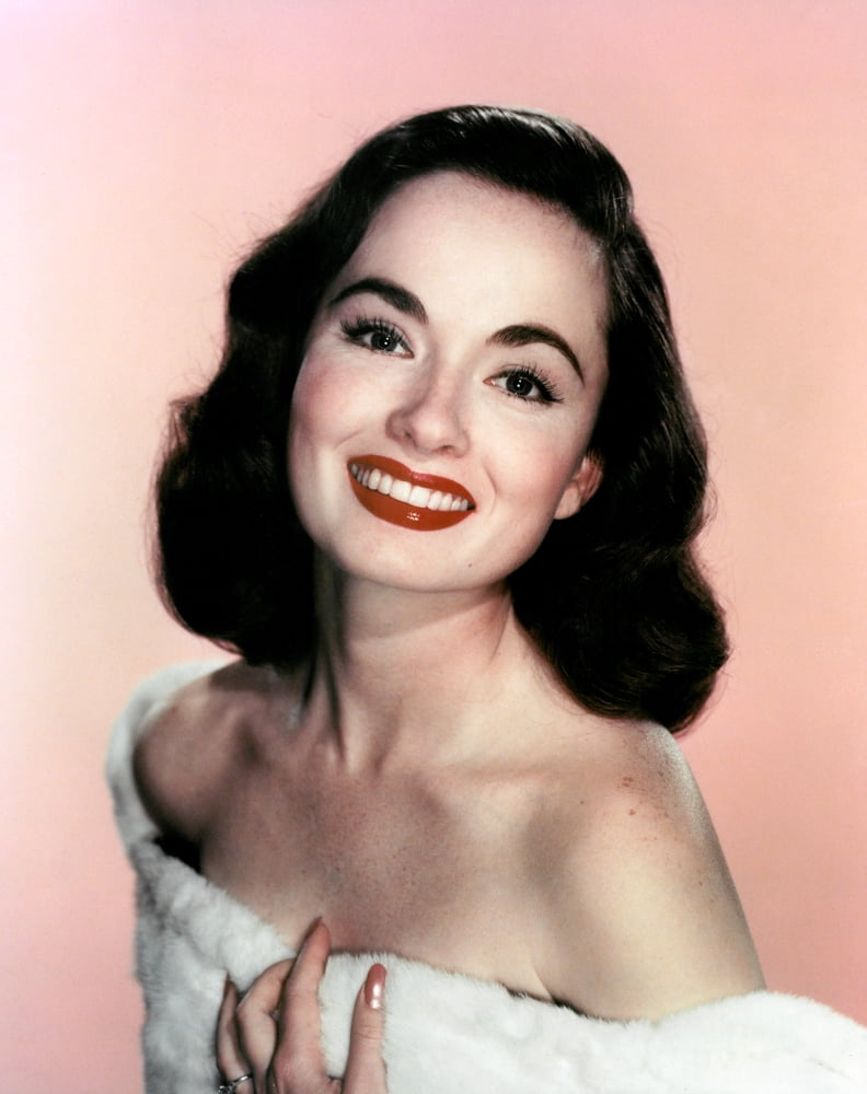 Vintage photo print of actress Ann Blyth from the 1940s.
