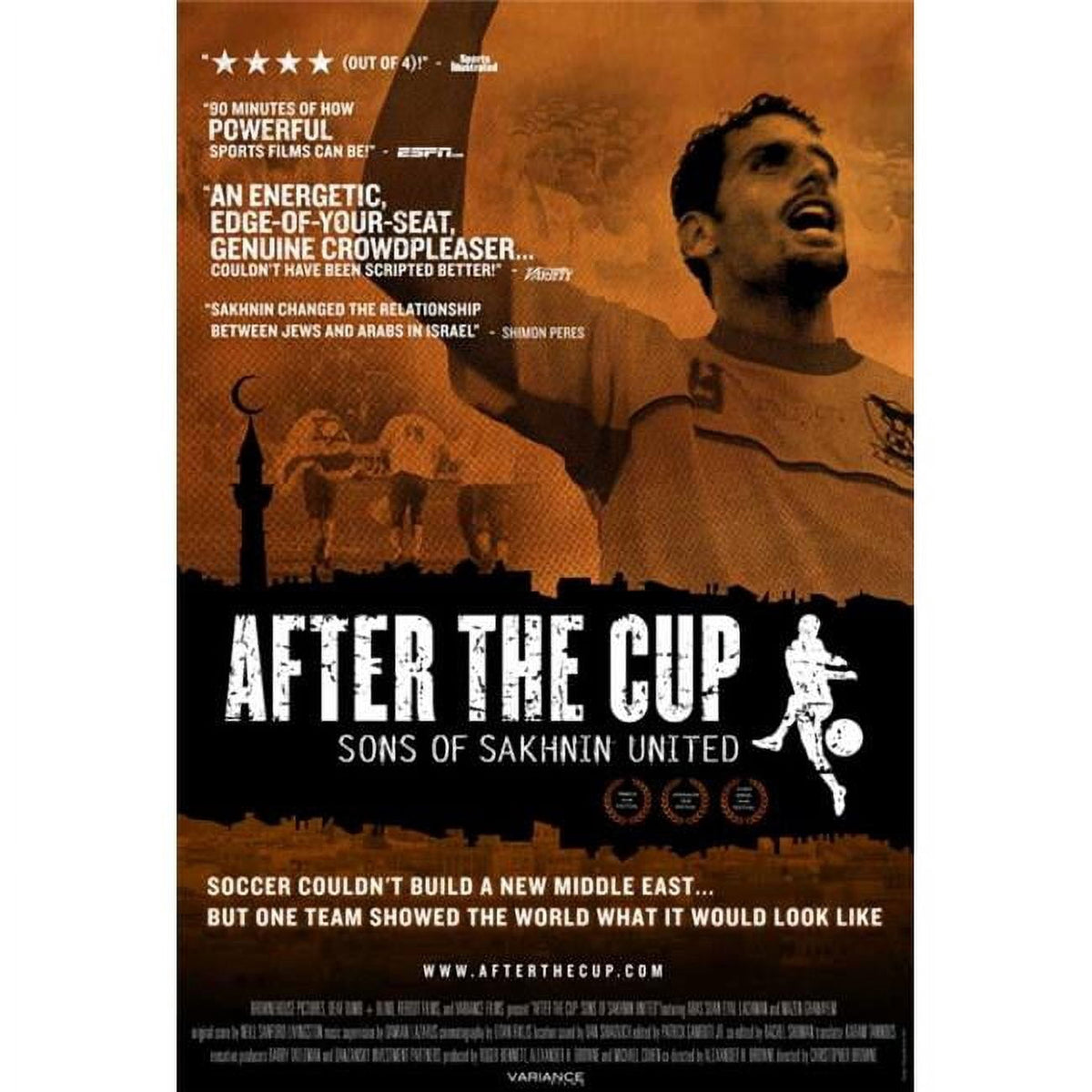 After the Cup: Sons of Sakhnin United movie poster print, 27x40 inches.