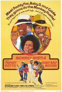 The Monkey Hustle Movie Poster - Vibrant and Fun Artwork