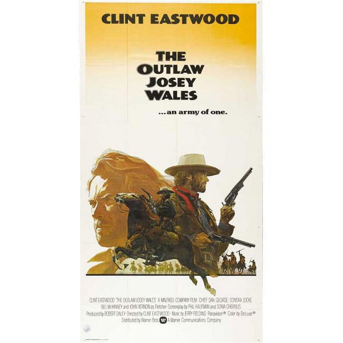 The Outlaw Josey Wales Movie Poster Print 27x40