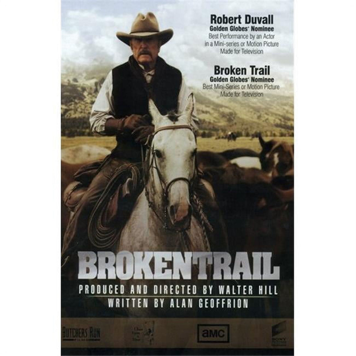 Broken Trail Movie Poster 11x17 print featuring cinematic scenery.