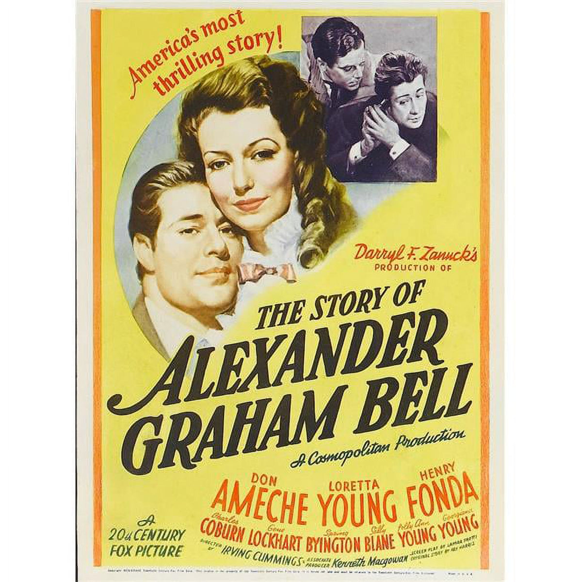 The Story of Alexander Graham Bell Masterprint Poster
