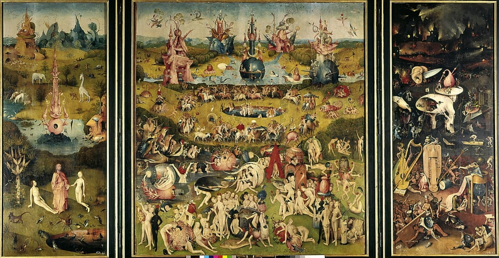 Hieronymus Bosch Dutch School Poster Print 24x18