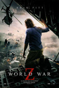 World War Z movie poster 11x17 print showcasing intense imagery.