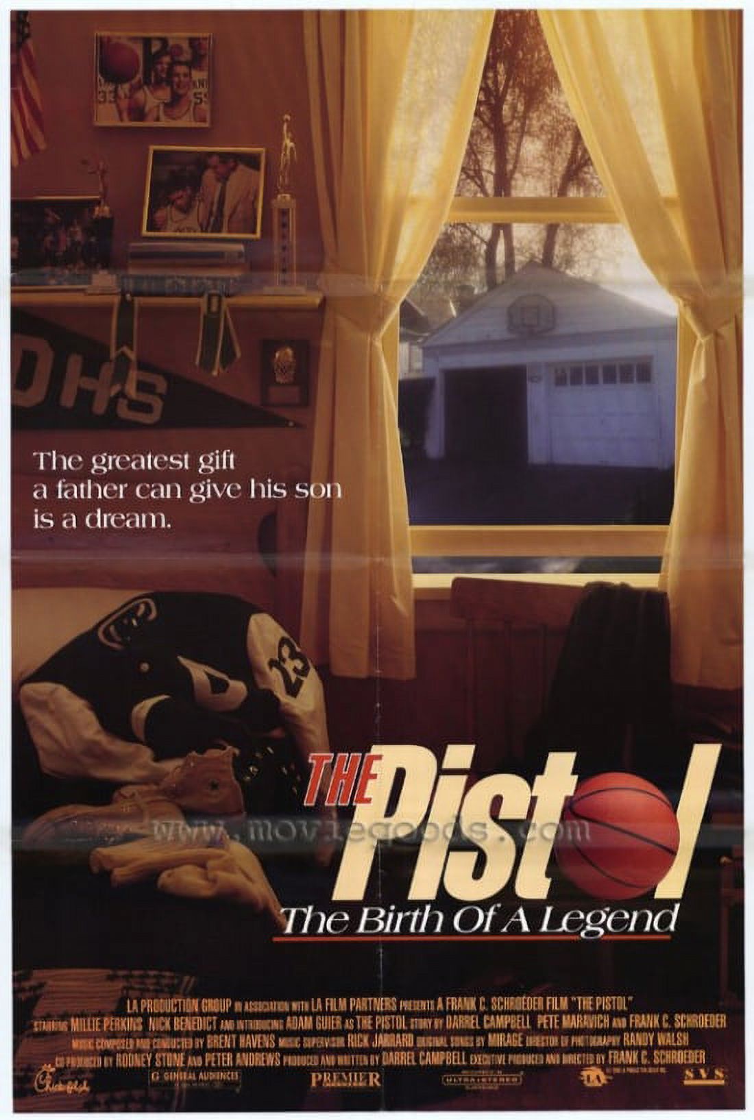 Pistol: The Birth of a Legend movie poster print 27x40