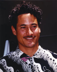 Close up portrait photo print of Greg Louganis in action