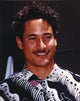 Close up portrait photo print of Greg Louganis in action