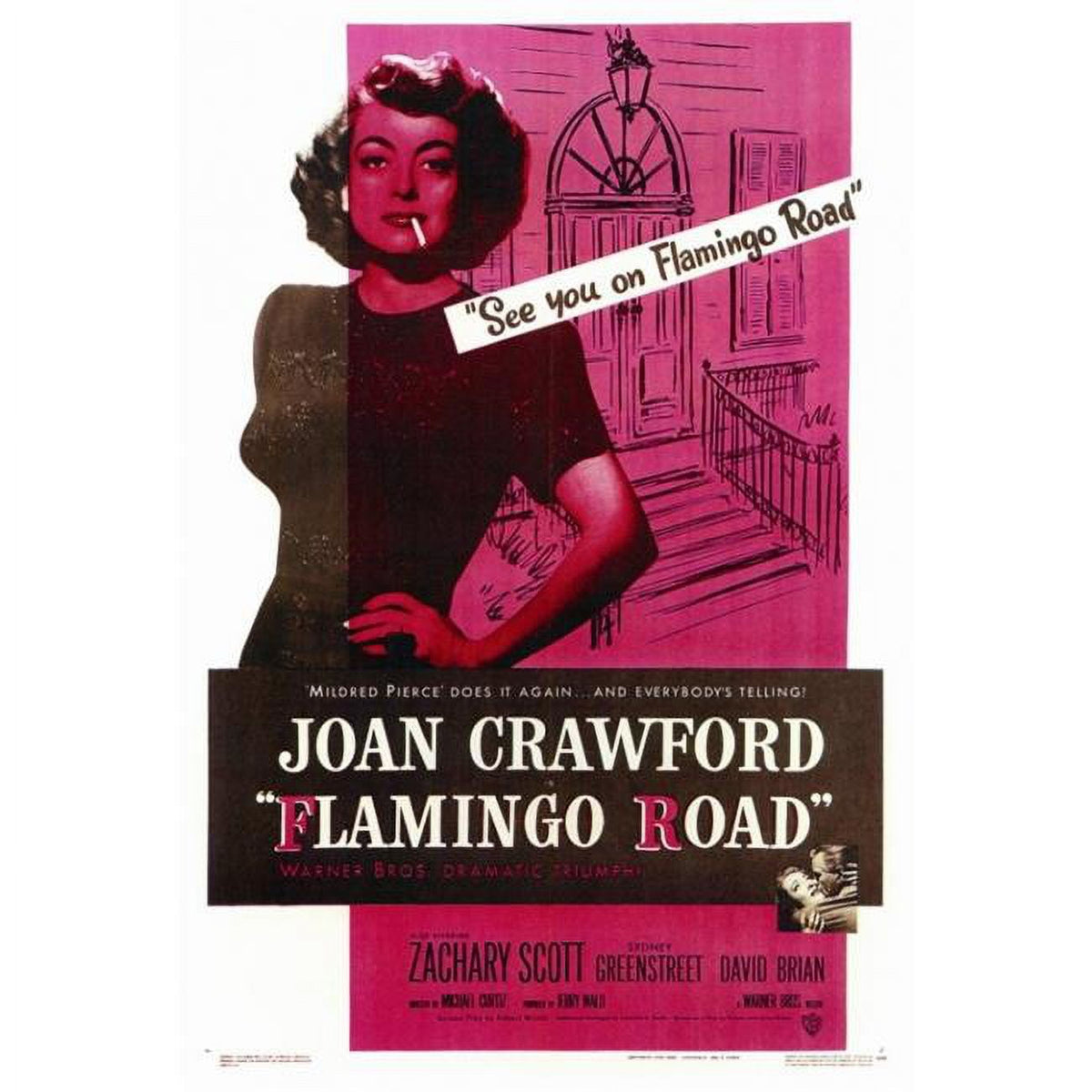 Flamingo Road Movie Poster Print 27x40