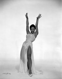 Eartha Kitt classic photo print - iconic posed portrait.