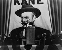 Citizen Kane still poster print showcasing classic cinema art.
