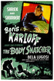 The Body Snatcher movie masterprint poster featuring Boris Karloff, 1945.