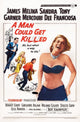 A Man Could Get Killed 1966 movie poster print featuring James Garner, Sandra Dee, Anthony Franciosa, Melina Mercouri