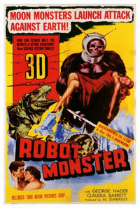 Robot Monster Movie Poster Print in 27x40 size