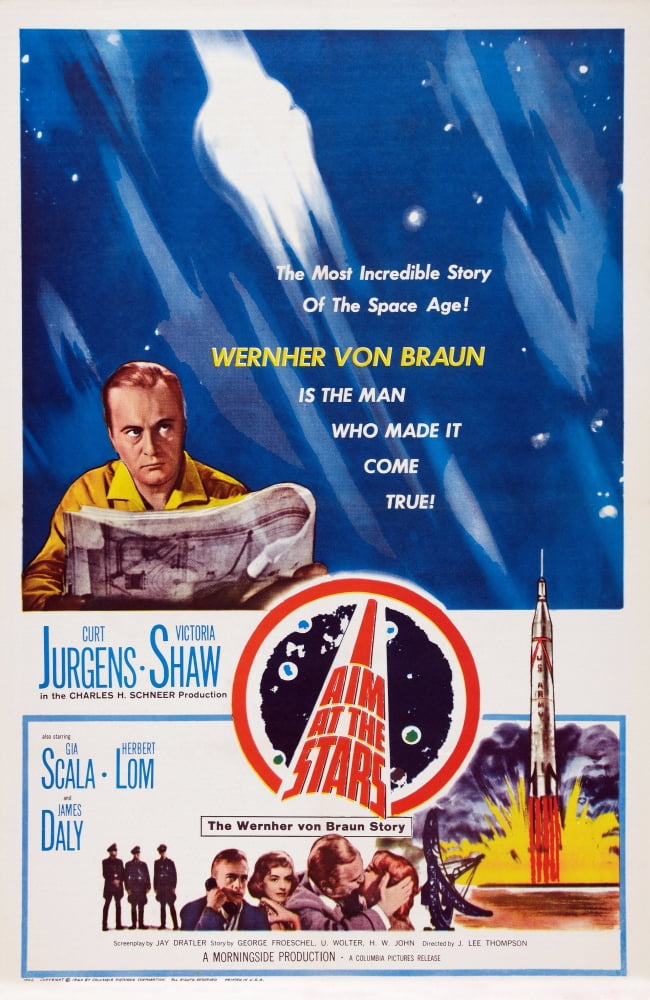 I Aim At The Stars 1960 Movie Masterprint Poster Print