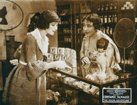 The Veiled Adventure lobby card poster featuring Constance Talmadge from the 1919 movie.
