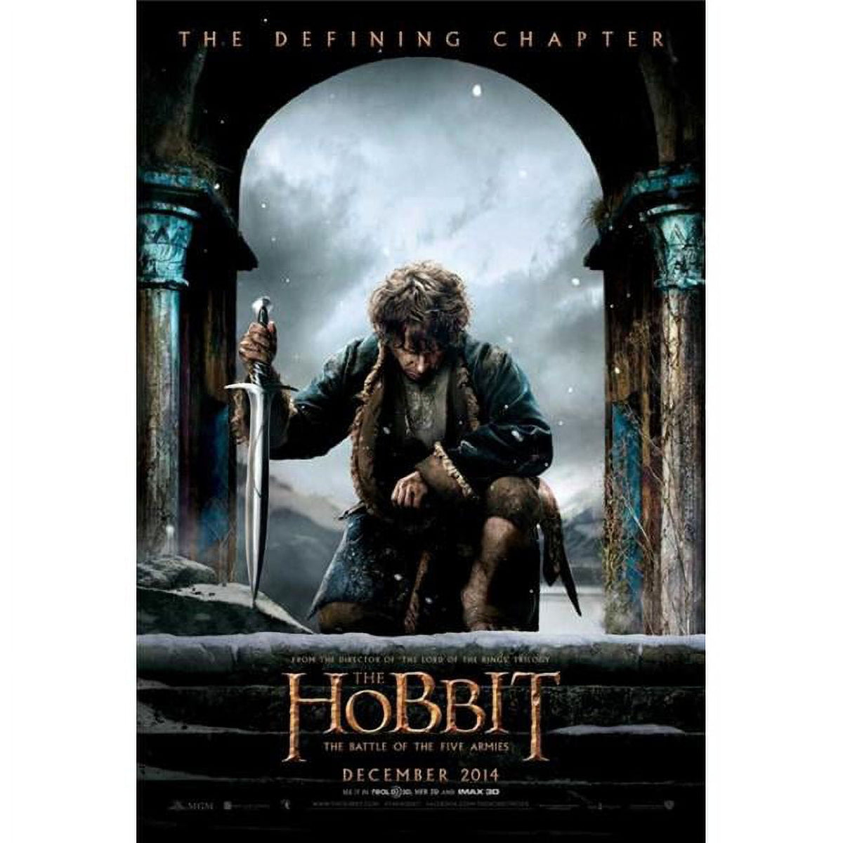 The Hobbit: The Battle of the Five Armies movie poster 11x17