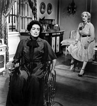 What Ever Happened to Baby Jane photo print featuring Joan Crawford and Bette Davis.