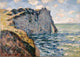 The Cliff of Aval Etr�tat art print by Claude Monet, available in multiple sizes.