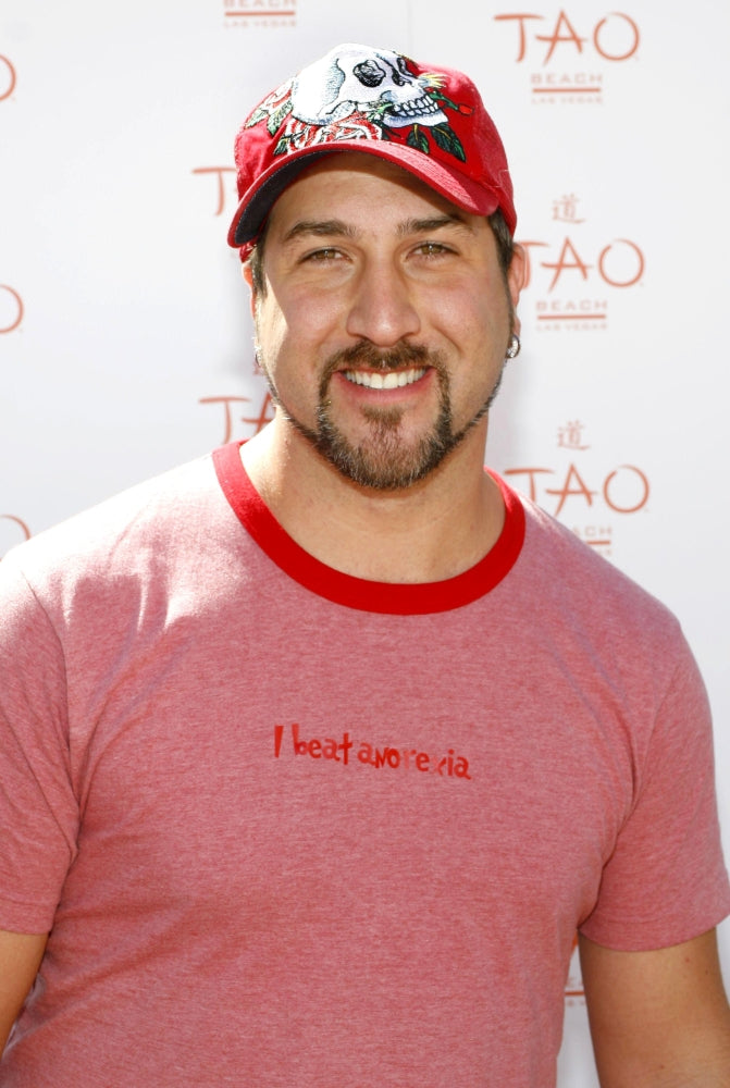Joey Fatone Beach Pool Party poster print by James Atoa, celebrity event decor