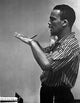 Quincy Jones Iconic Photo Print showcasing the music legend.