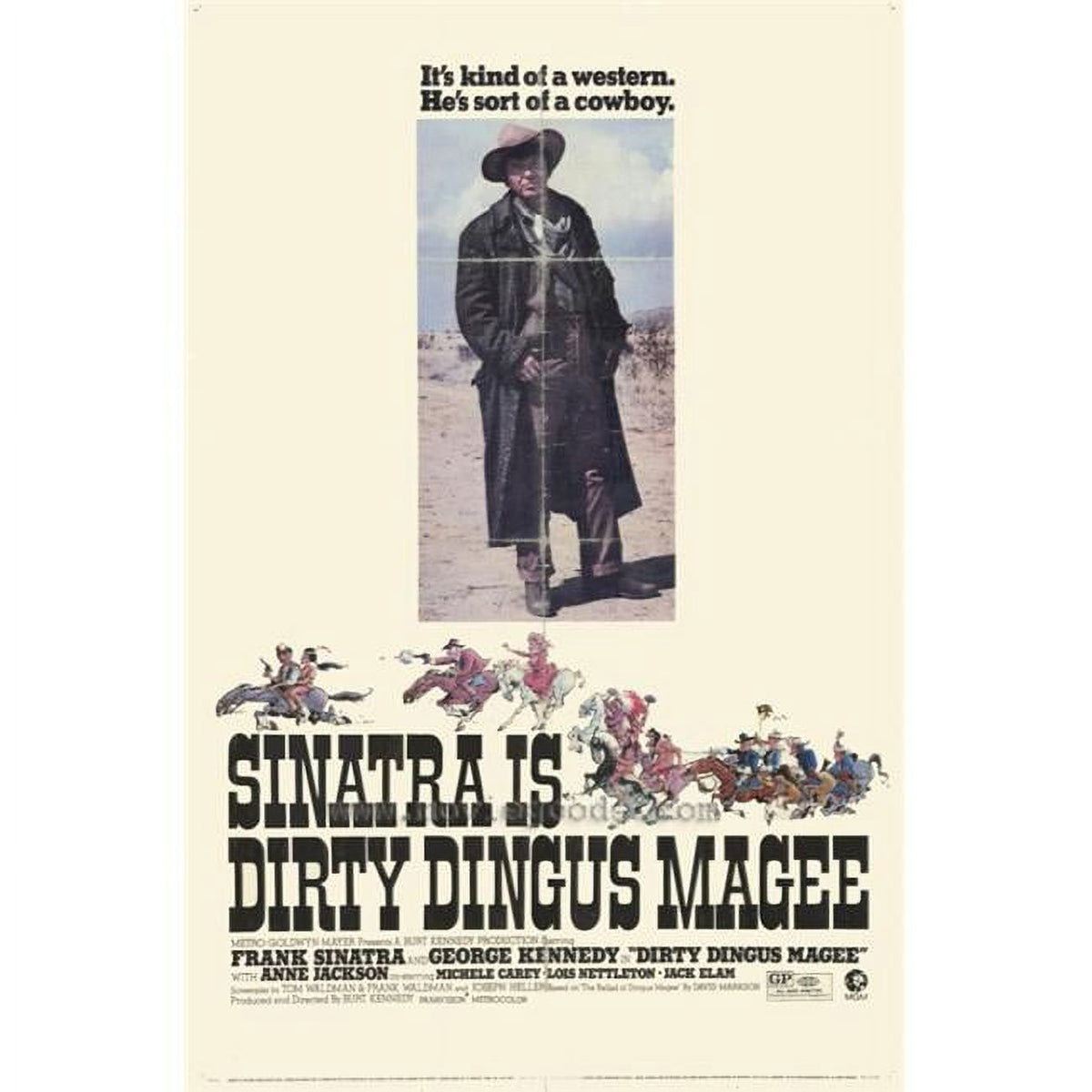 Dirty Dingus Magee Movie Poster Print - 27x40