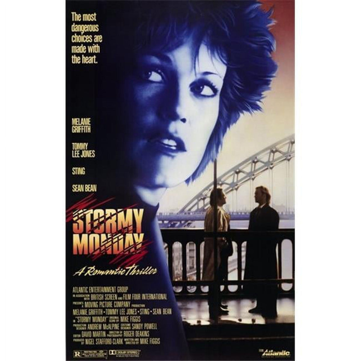 Stormy Monday Movie Poster 11x17 print for film enthusiasts.