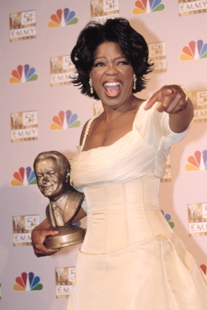 Oprah Winfrey at The Emmy Awards 8x10 photo print by Posterazzi
