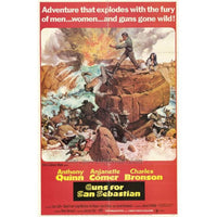 Guns for San Sebastian Movie Poster Print 27x40